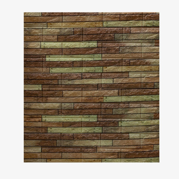 Kit X 4 Revestimientos Autodhesivos 3d Listones De Madera 0