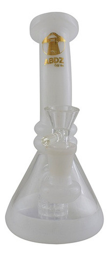 Bong De Vidro Abdz Gold Pequeno Clyde 18cm - Branco 1