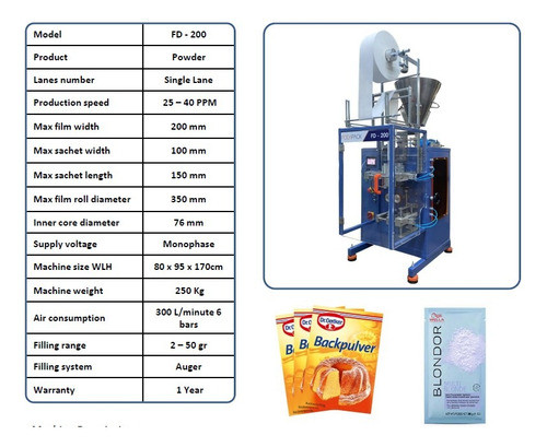 Maquina Envasadora Vertical Sobre 4 Costuras, Shampoo 0