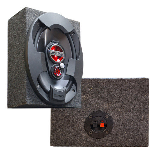 Par De Bafles 6x9 Parlantes Bomber Con Bornera Auto 1