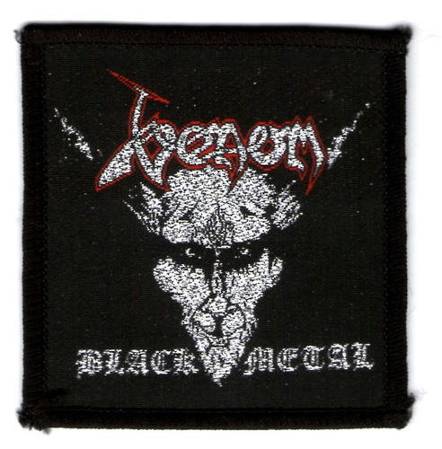 Patch Microbordado - Venom - Black Metal P5 Produto Oficial 0