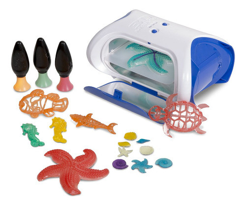 Máquina De Juguete Impresora Infantil 3d Manual Maker 1