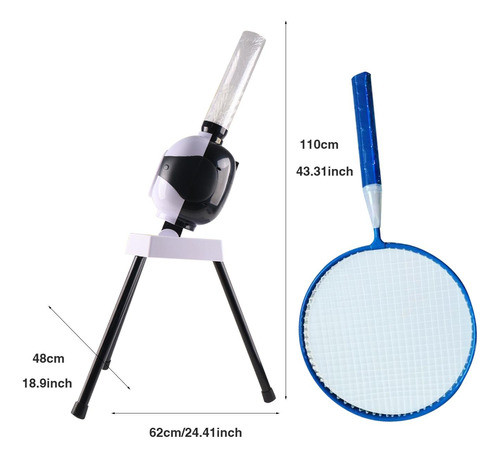 Robô De Badminton, Dispositivo De Treinamento De Estilo B 1