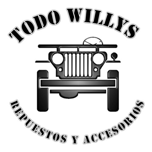 T W Placa Trasera De Motor Godevil Cj2a Legitimo Jeep Willys 1