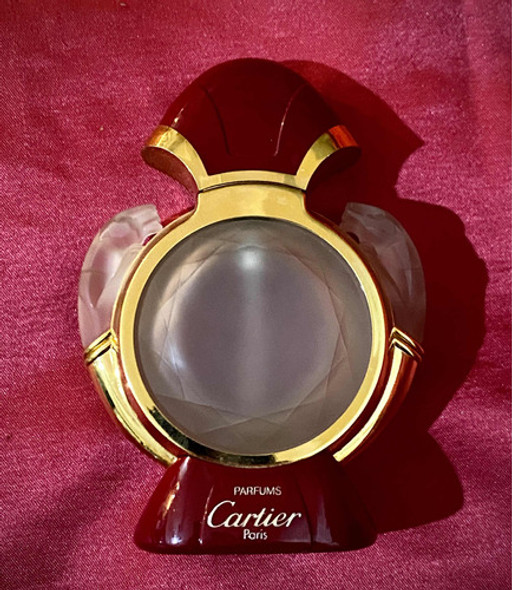 Antiguo Frasco Perfume Cartier Paris 50ml Made In France 0
