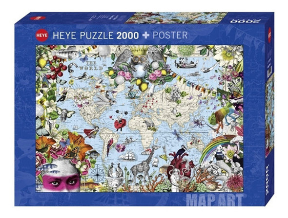 Puzzle 2000 Pz - Quirky World Pabuku- Heye 29913 0