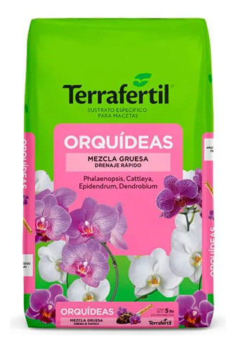 Sustrato Para Orquídeas Terrafertil 5 Litros 0