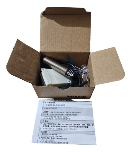 Sensor Reflexivo M18 Pnp Br3m-mdt-p Autonics C/ Espelho 1