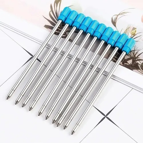 Kit 6 Cargas Mini Refil Caneta Swarovski Azul 1
