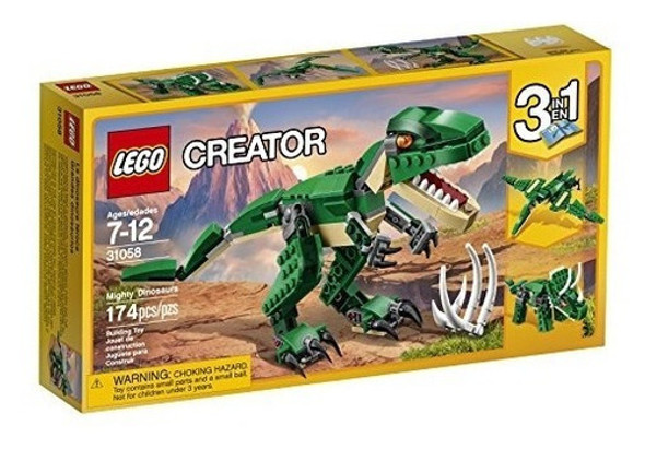 Lego Creator Mighty Dinosaurs 31058 Juguete De Dinosaurio 0