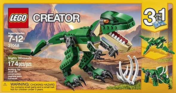 Lego Creator Mighty Dinosaurs 31058 Juguete De Dinosaurio 1