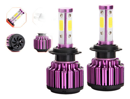 H7 Alta O Baja De La Viga Cree Led Bombillas 320w 32000lm 4 0
