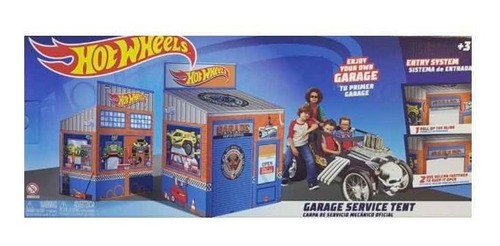 Carpa Casita Garage Hot Wheels Original 0