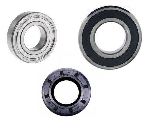 Kit Rodamientos Y Retén Lavarropas Patrick Mabe 8kg 06-07 0