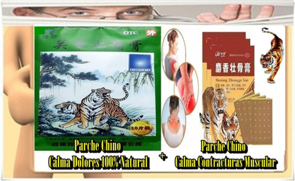 Parche Chino Natural X 30 Parches + Parche Chino X12 Parches 0 Parche Chino Natural X 30 Parches + Parche Chino X12 Parches 0