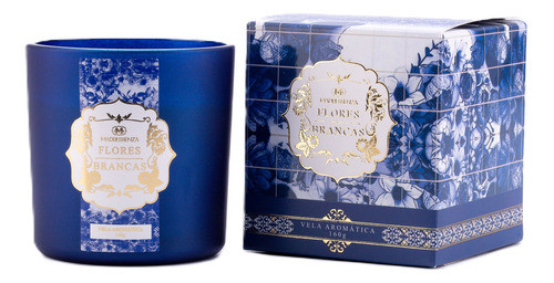 Madressenza Vela Aromática Flores Brancas 160g 0