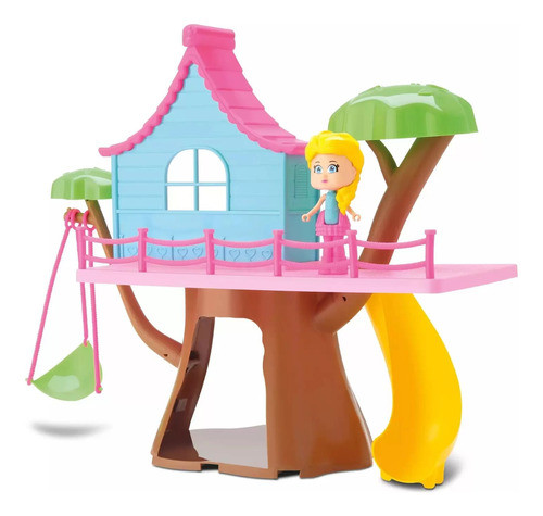 Boneca Na Casa Da Árvore Diver Surprise E Acessórios 8219 1