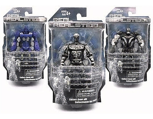 Real Steel 3 Cajas Figuras Zeus Noisy Boy Atom Envío Gratis 0