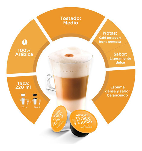 Dolce Gusto Latte Macchiato X 3 Unid. 0