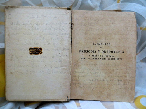 Elementos De Prosodia Y Ortografia, Rene Bastianini 1924 1