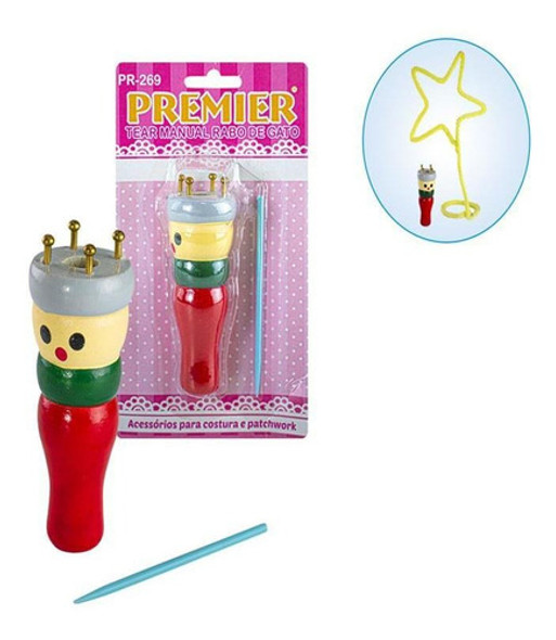 Tear Para Cordões Tricotin Manual Rabo De Gato Artesanato 1