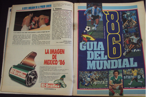 Revista El Grafico # 3475 - Guia Mundial Mexico '86 1
