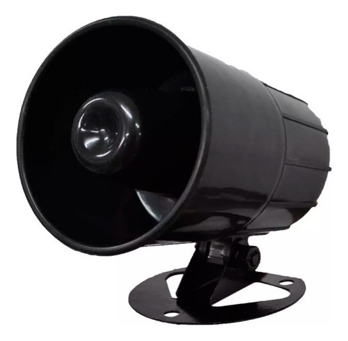 Bocina 6 Tonos Sirena 12v 30w Seguridad Autos Universal 0