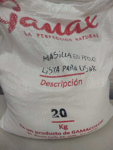 Masilla Gamax Lpu X 20 Kg En Polvo. 1