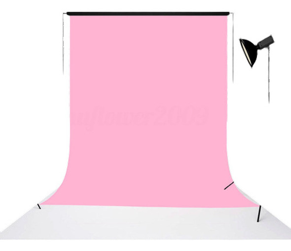 Los 3x5ft Bebé Vinilo Fino Rosa Fotografía Fondo Fondo Estud 0