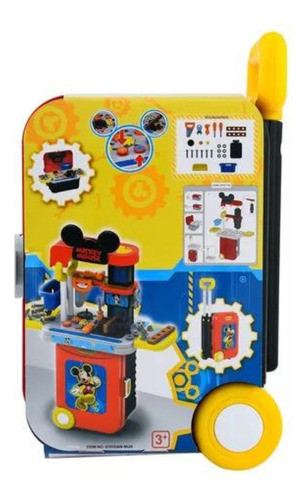 Mickey Set Carpintero Con Carrito Original Ditoys 2280 0