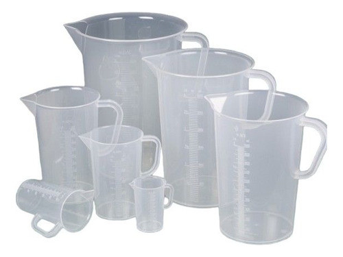 Jarra Graduada De 5000ml Plástica *inlabs* 0