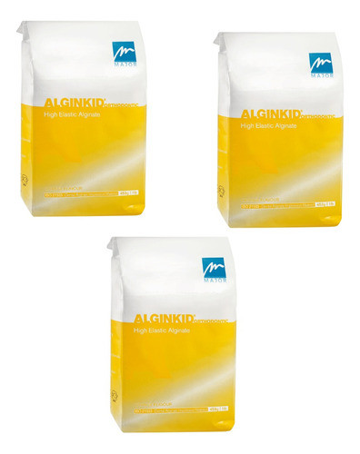 Alginato Alginkid Major Ortodoncia Impresión Dental X3 0