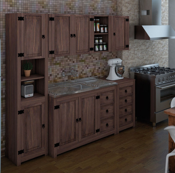 Mueble Auxiliar 4 Cajones Linea Mexicana Mueble Cocina E976 1