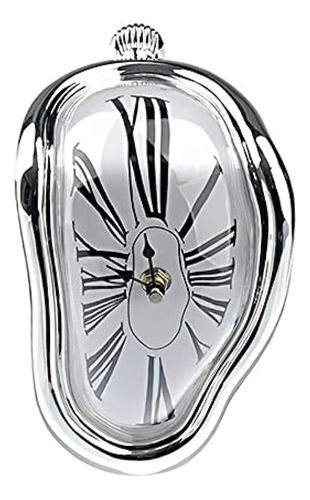 Petilleur Creative Melting Clock Decoración Del Hogar Regalo 0