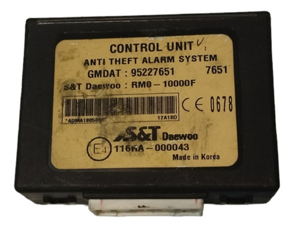 Módulo Traba Puertas Chevrolet Aveo G3 0