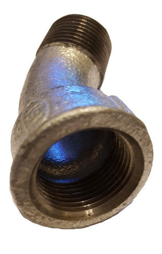 Curva A 45 Mh Galvanizado 3/4 Pulgada 1