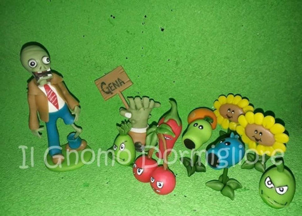 Adorno De Torta Plantas Vs Zombies Simil En Belgrano 0 Adorno De Torta Plantas Vs Zombies Simil En Belgrano 0