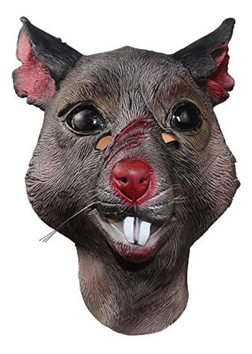 Máscara De Cabeza De Rata Cicatriz, Máscara De 0