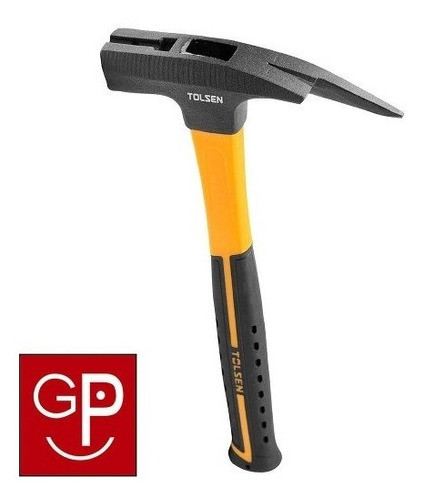 Martillo Acero De Uña 600g Industrial Tolsen 25167 G P 1