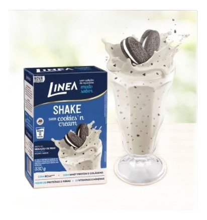 Shake De Cookies'n Cream Linea 330g 1