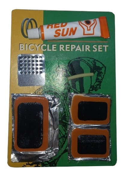 Kit De Reparación Para Bicicletas: Parches + Pegamento 0 Kit De Reparación Para Bicicletas: Parches + Pegamento 0