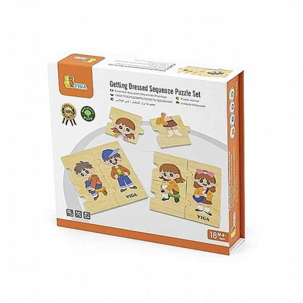 Puzzle Para Aprender A Vestirse Para Niños - Viga 0