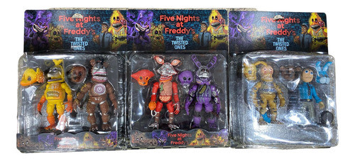 Muñeco Fredy X 2 C/mascara Precio Por Blister 0