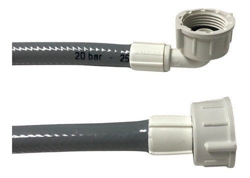 Manguera Flexible De Carga Para Lavarropas 2.5 Mts Universal 1