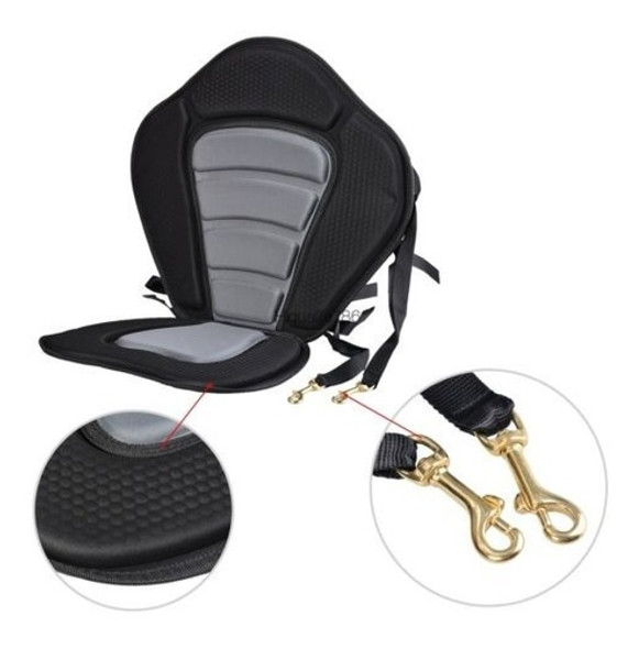 Asiento De Kayak Acolchada Ajustable De Alta Calidad + Mochi 1
