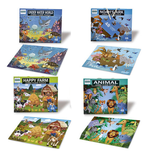 Jumbo Floor Puzzle 48 Pzas 4 Modelos Ploppy.3 692378 0