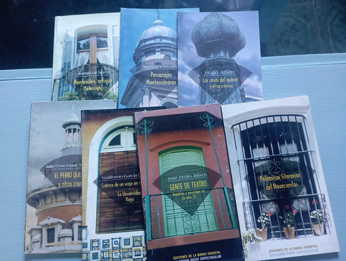 Lote De 7 Libros De Crónicas Del Uruguay. 0