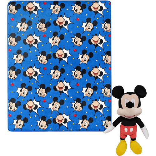 Northwest Mickey Mouse Comic Pop Character Hugger Pillow & S 0