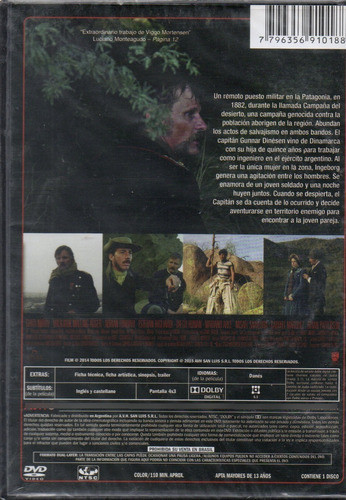 Jauja - Dvd Nuevo Original Cerrado - Mcbmi 1
