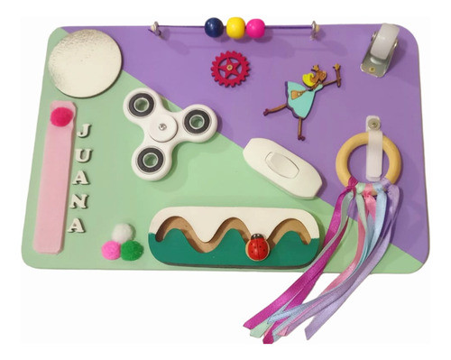 Tablero Didactico Y Sensorial Montessori 0